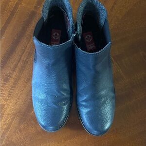 Rieker Gray Wool-Blend Lining